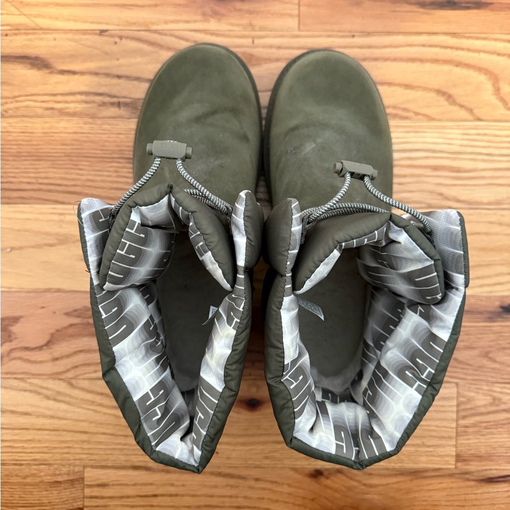 Ugg Olive And Light Gray Boots - image 7